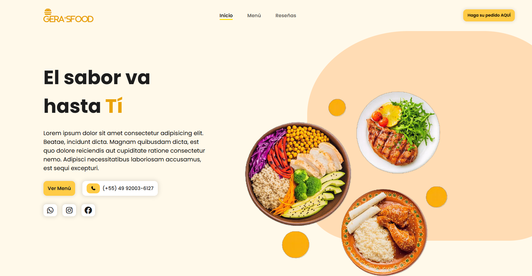 Gera's Food Screenshot